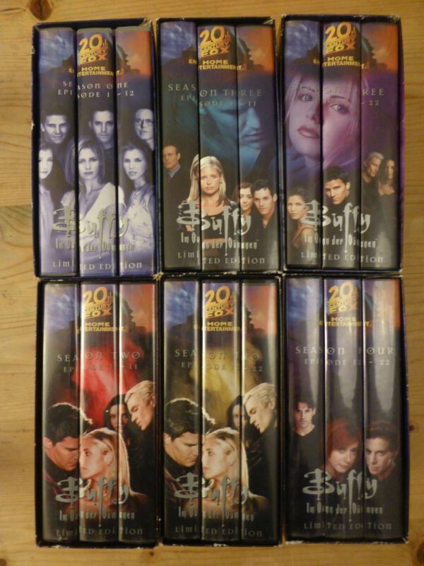 VHS Staffeln Buffy