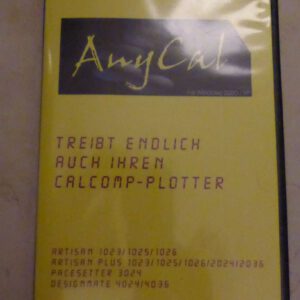 Plotter Calcomp Software “AnyCal”