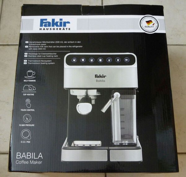 Espressomaschine "Fakir Bablia"