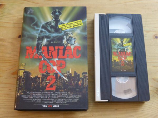 VHS 'Maniac Cop 2'