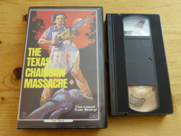 VHS 'The Texas Chainsaw Massacre'